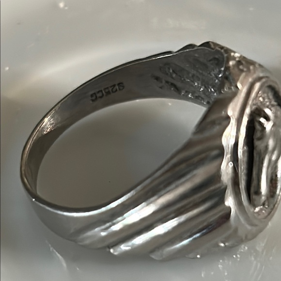 Vintage Sterling Silver Horse Ring